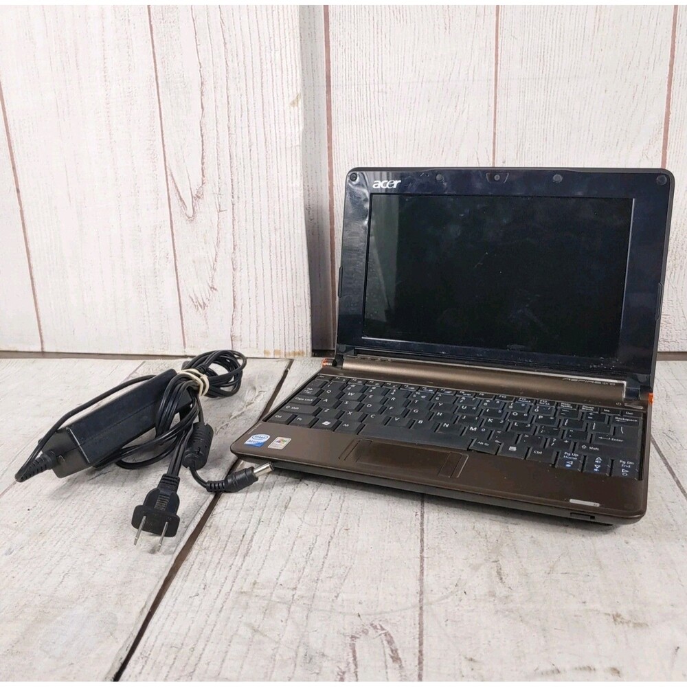 TESTED READ - Windows XP Acer Aspire One ZG5 Netbook 9” Intel Atom 1.6GHz 143GB